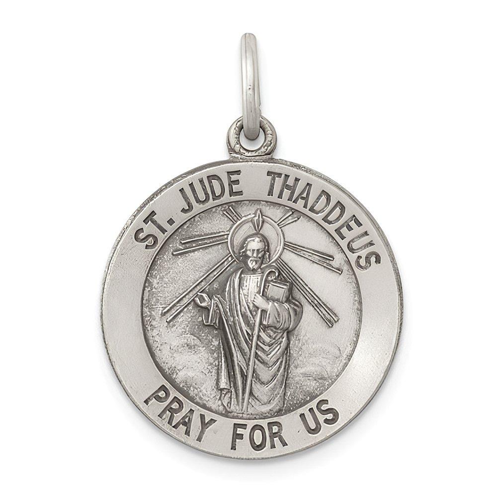 Round Classic Saint Jude Medal