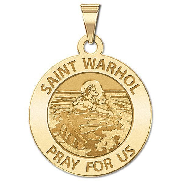 Saint Warhol Religious Medal - "EXCLUSIVE"