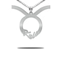 Personalized Horoscope Signs Name Necklace