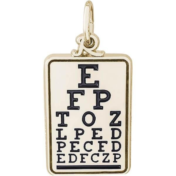 Eye Chart Engravable