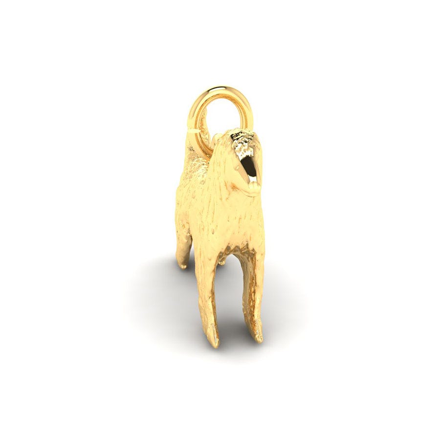 Afghan Dog Charm