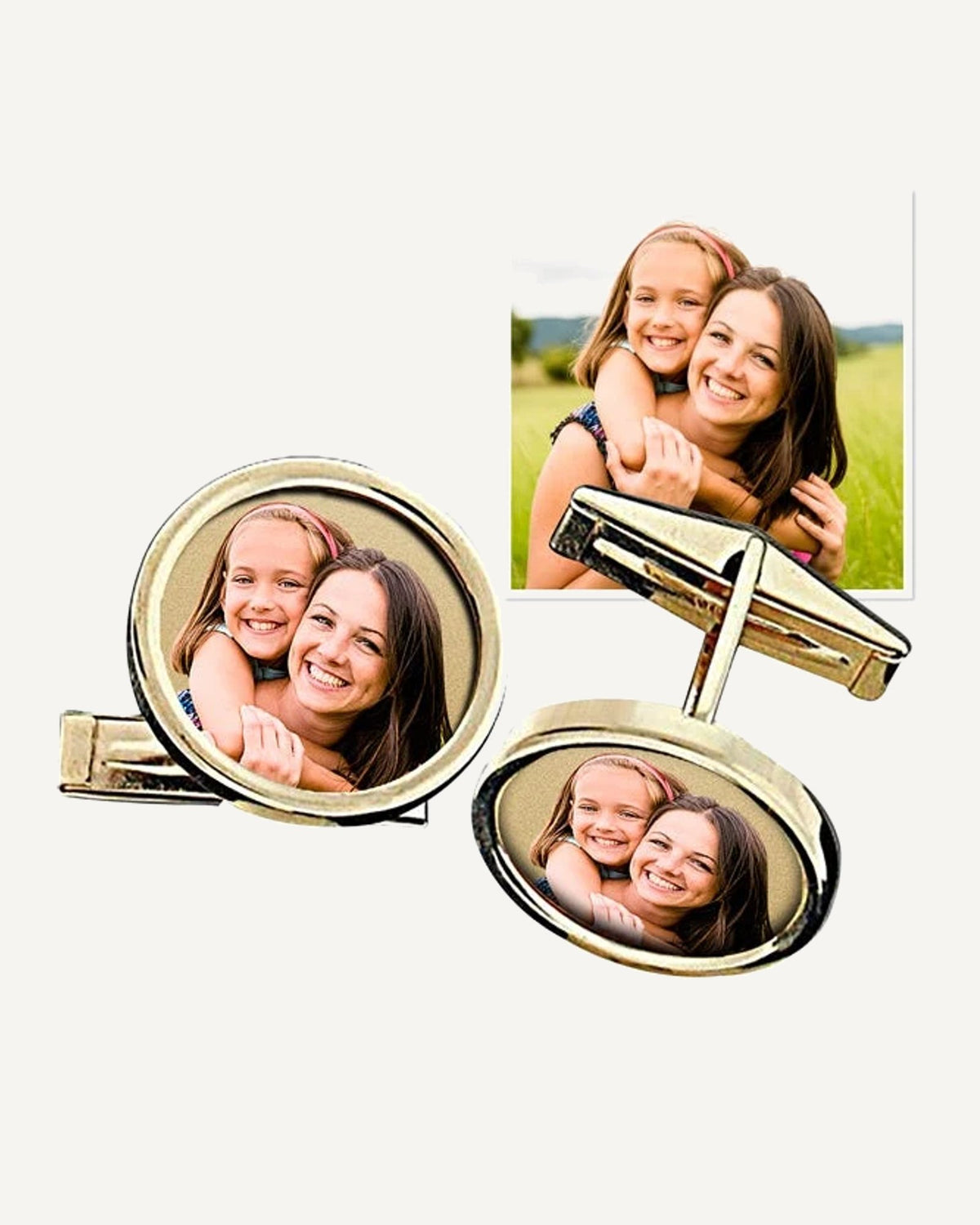 Photo Engraved Cuff Links