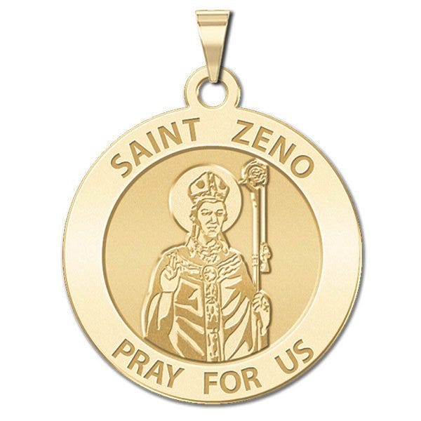 Saint Zeno Religious Medal  "EXCLUSIVE"