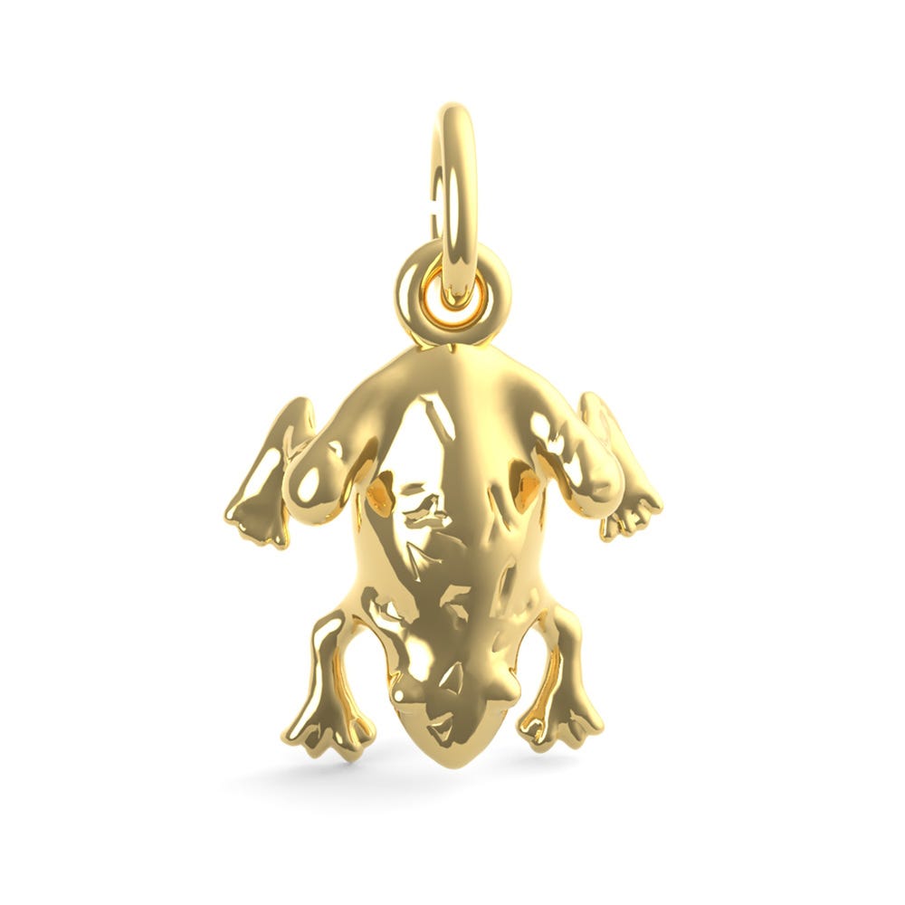 Wood Frog Charm