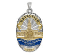 Personalized Beverly Hills Police Badge with Your Rank and Number