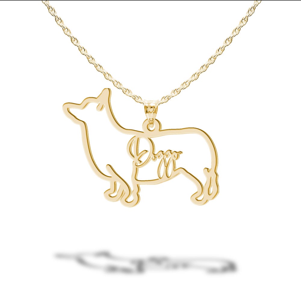 Personalized Dog Breed Silhouette With Name