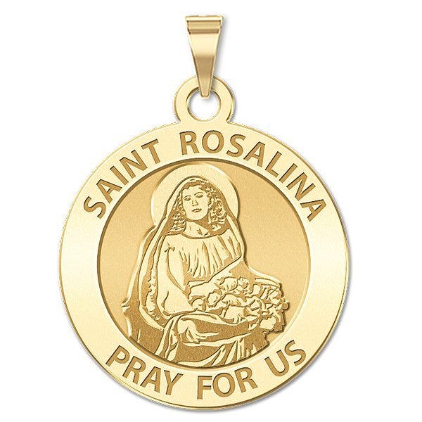Saint Rosalina of Villeneuve Religious Medal "EXCLUSIVE"