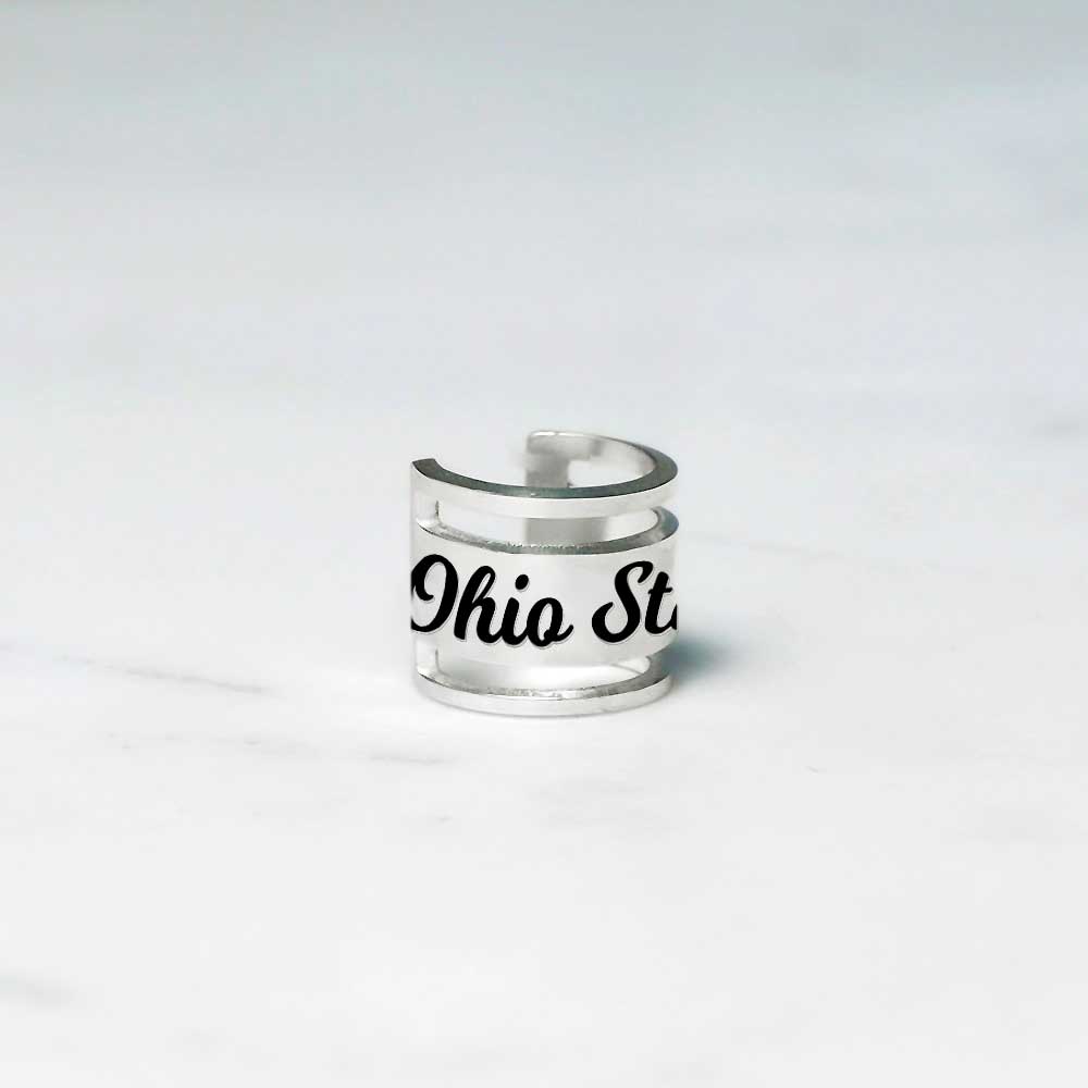 Ohio State University Cuff Earring