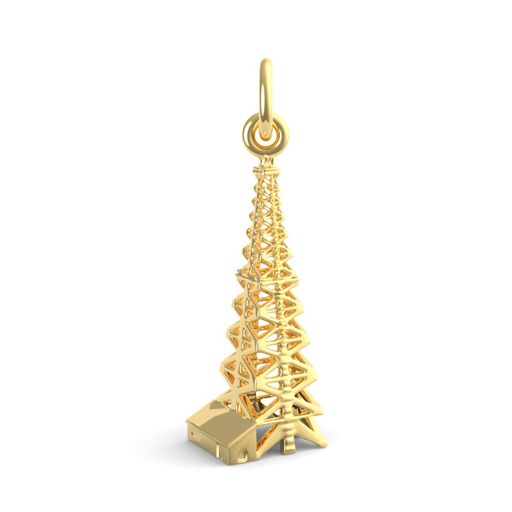 Oil Well Charm(0489)