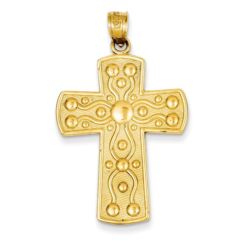 14k Cross w/Serenity Prayer Pendant