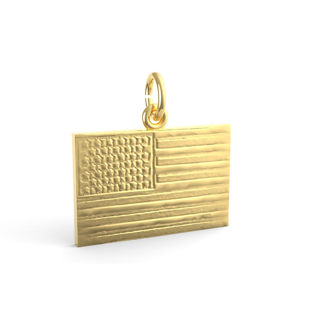 American Flag Charm(5590)