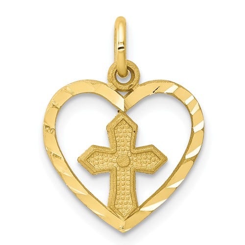 10k Cross Charm