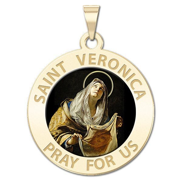 Saint Veronica Religious Medal  "EXCLUSIVE"