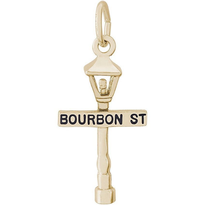 Bourbon St Lamp Post