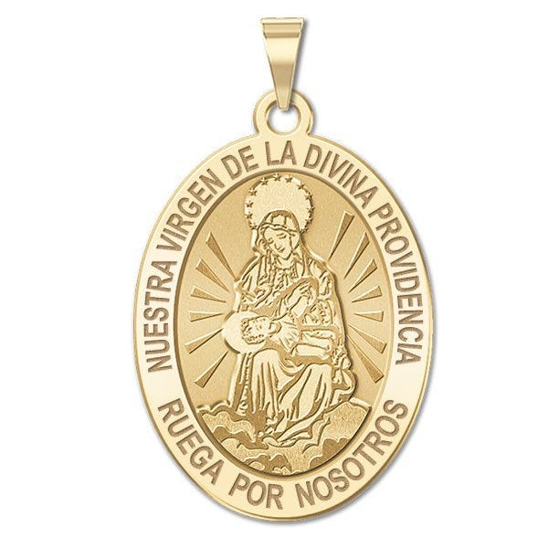 Nuestra Vigen de la Divina Providencia Medal - Oval "EXCLUSIVE"