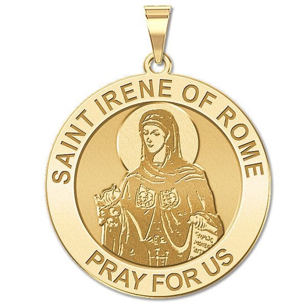 Saint Irene of Rome Religious Medal "EXCLUSIVE"