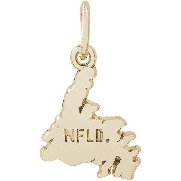 Newfoundland Map Engravable