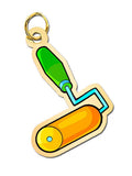 Paint Roller Charm