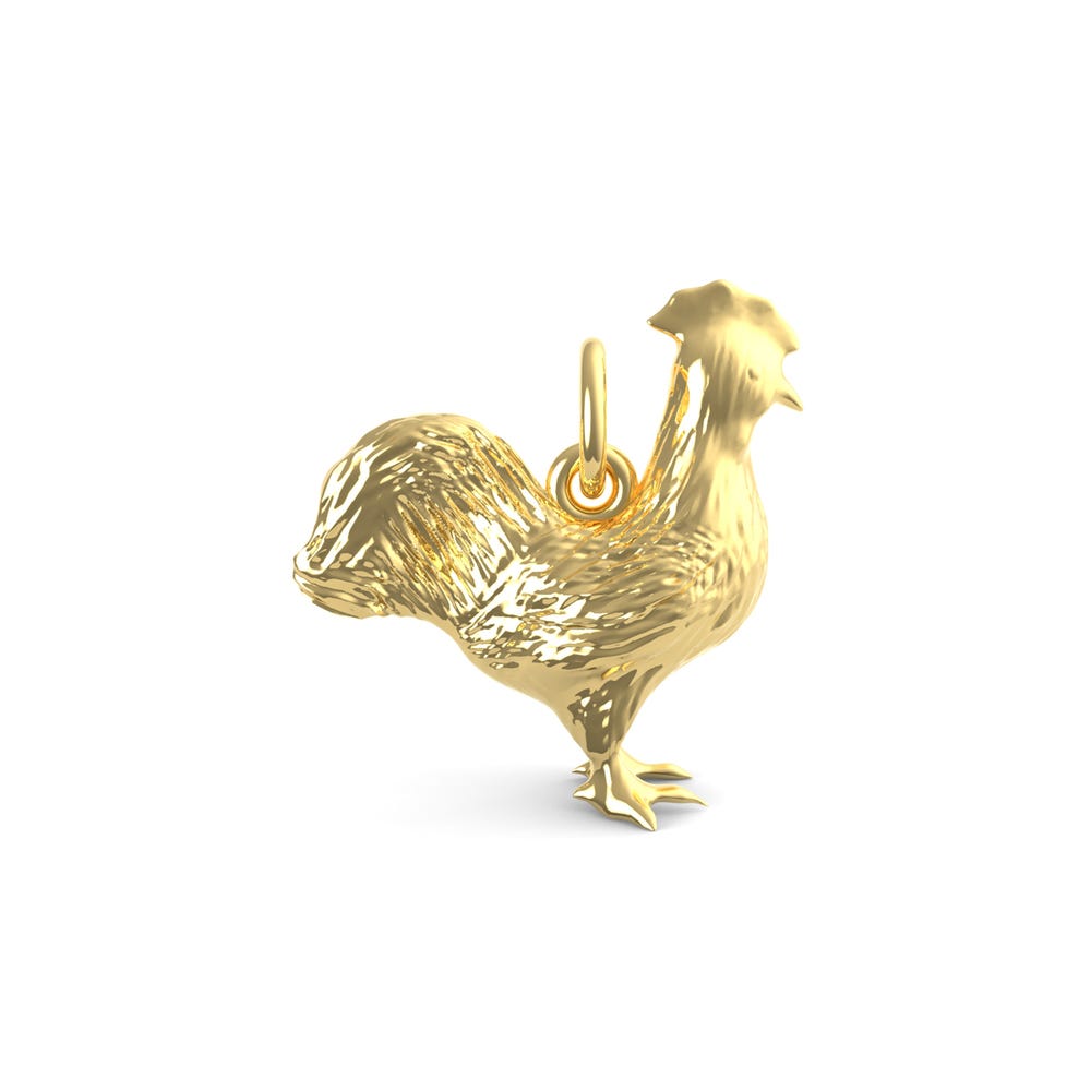 Rooster Charm
