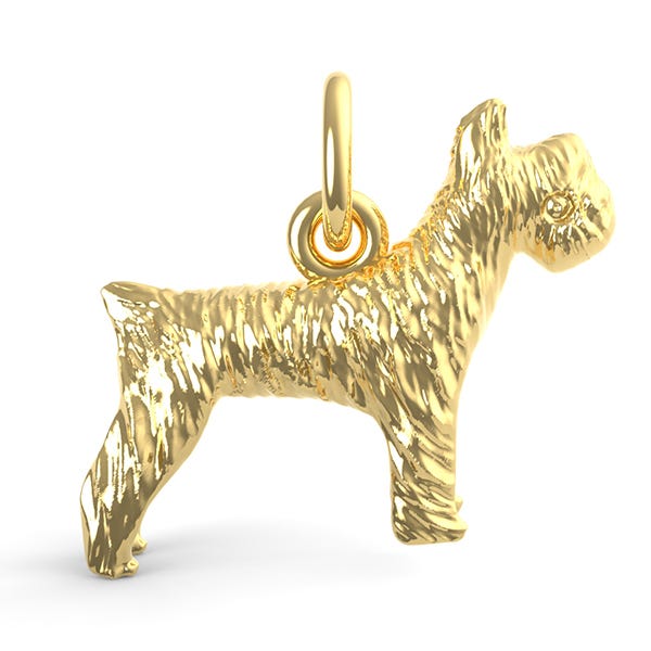 Schnauzer Dog Charm