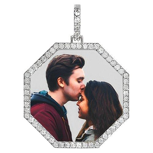 Diamond Octagon Pendant