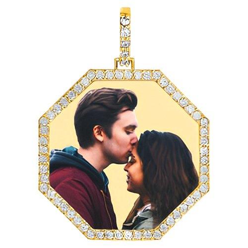 Diamond Octagon Pendant