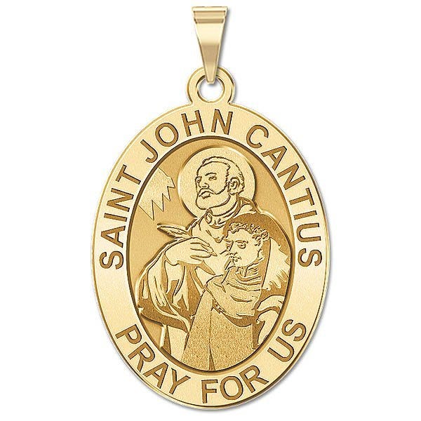 Saint John Cantius Oval Religious Medal "EXCLUSIVE"