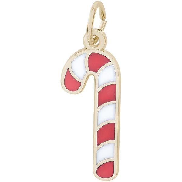 Christmas Candy Cane W/Color Engravable