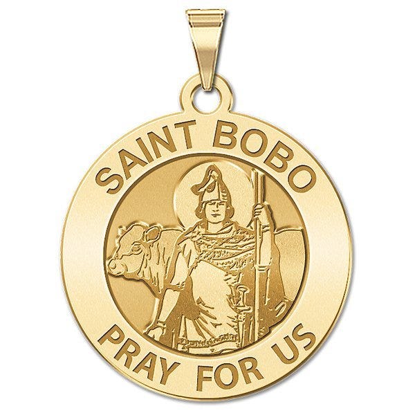 Saint Bobo Round Religious Medal "EXCLUSIVE"