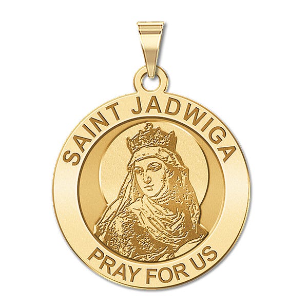 Saint Jadwiga Religious Medal