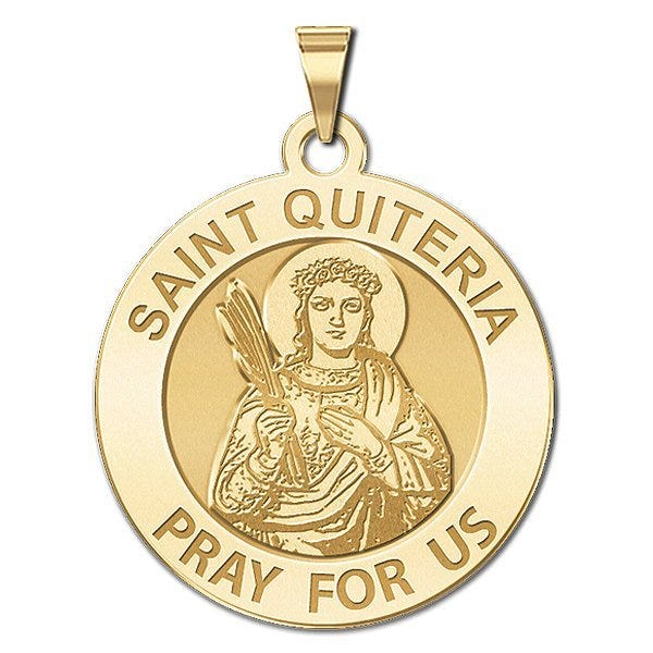Saint Quiteria Religious Medal