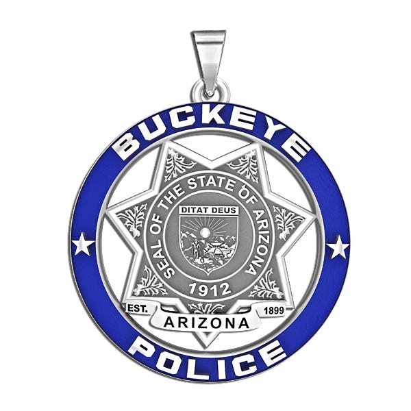 Personalized Buckeye Arizona Police with Your Number