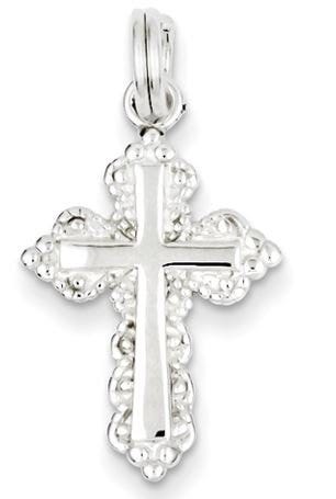 Sterling Silver Cross Charm