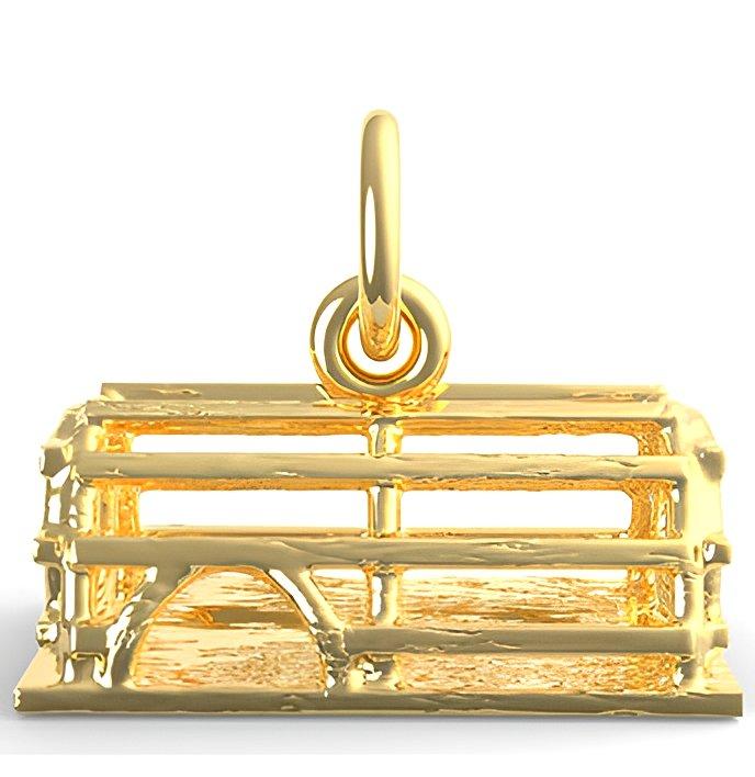 Lobster Trap Bead Charm
