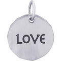 Love Charm Tag Engravable