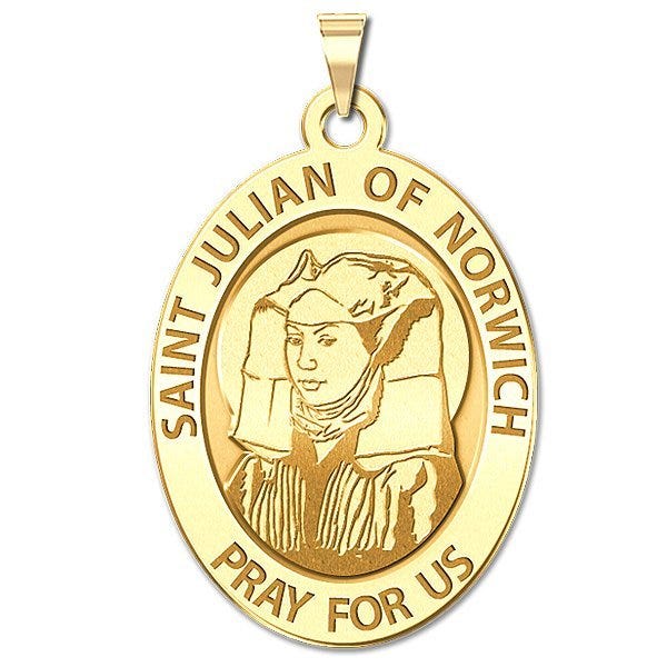 Saint Julian of Norwich Religious Medal