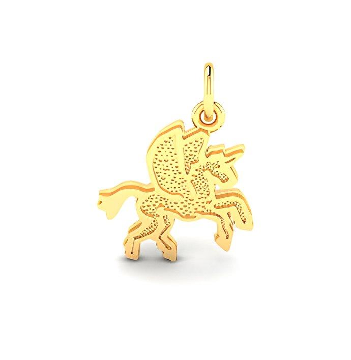 Flat Pegasus Charm