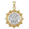 Immaculate Heart of Mary Two-Tone Sun Border