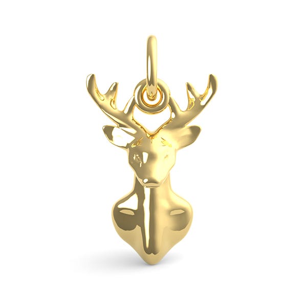 Deerhead Charm