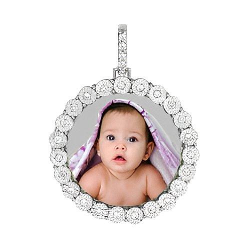 Diamond Illusion Round Pendant Jewelry