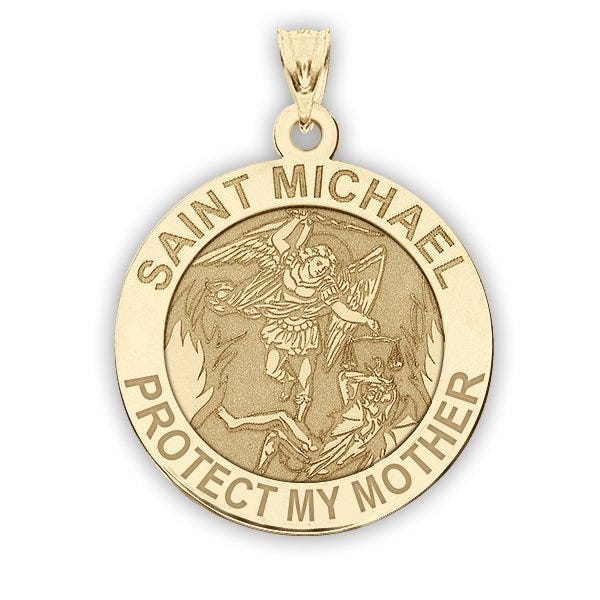 Saint Michael - Protect My Mother - Religious Medal