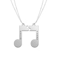 Split Music Note with Two Names