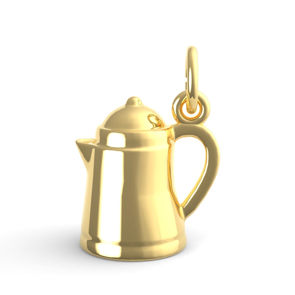 Coffee Pot Charm(Style 0692)