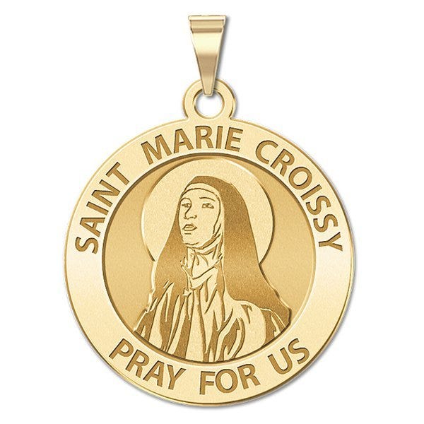 Saint Marie Croissy Religious Medal "EXCLUSIVE"