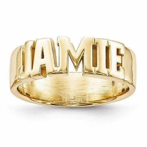 Woman's Name Ring