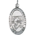 St. Christopher Football Pendant