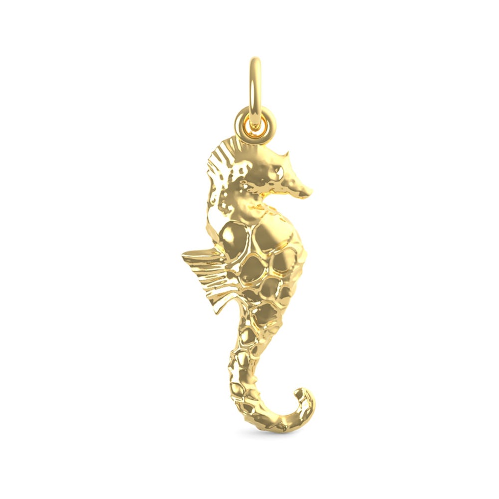 Seahorse w/ Stones Charm