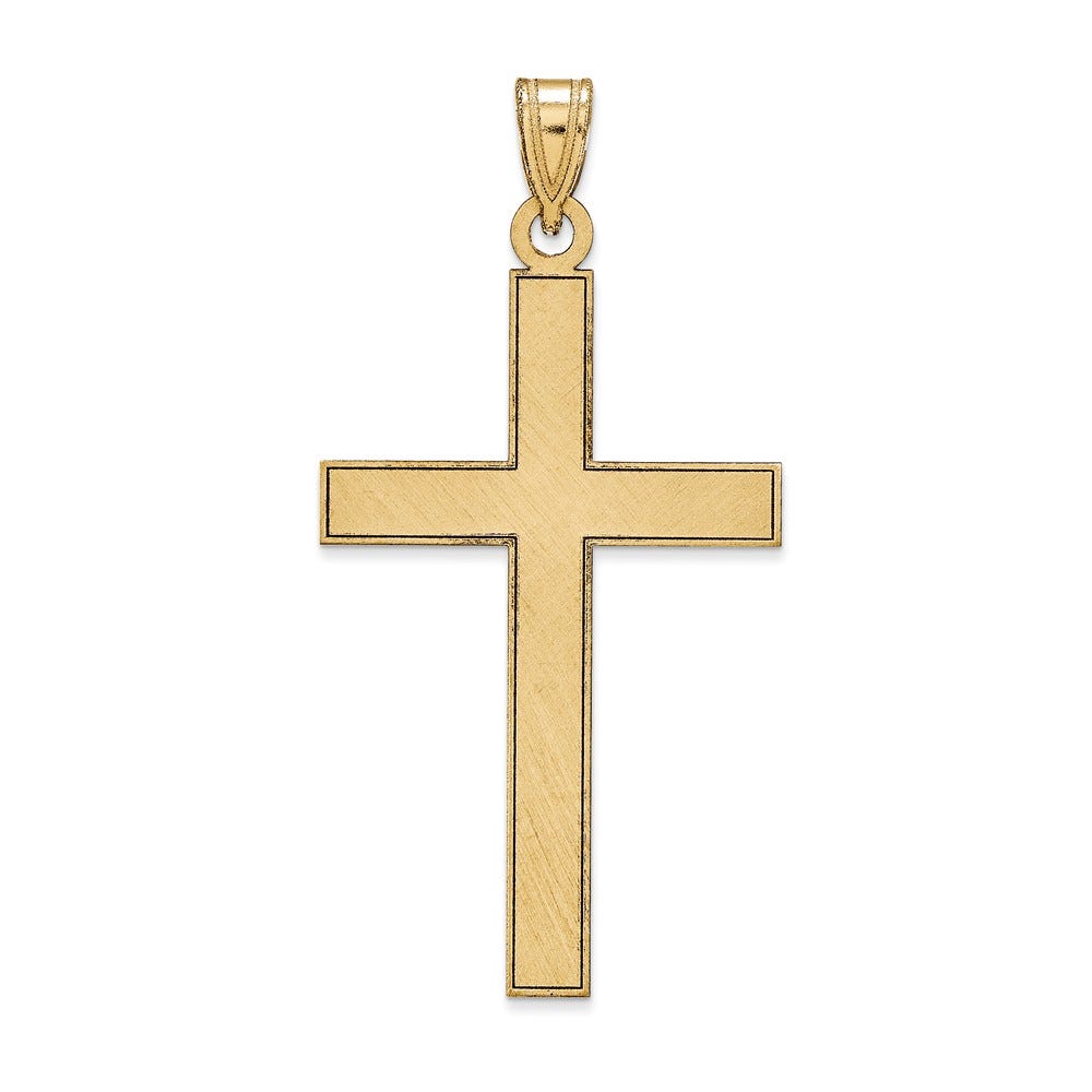 14k Florentine Cross Pendant