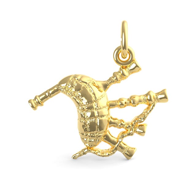 Scottish Bagpipes Charm