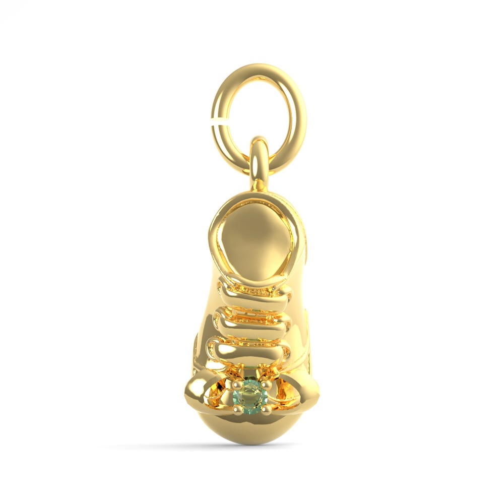 August Baby Bootie Charm